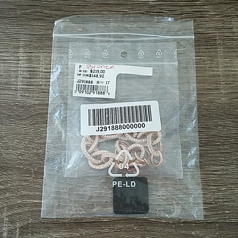 Bracelet - Bronzed Sparkle